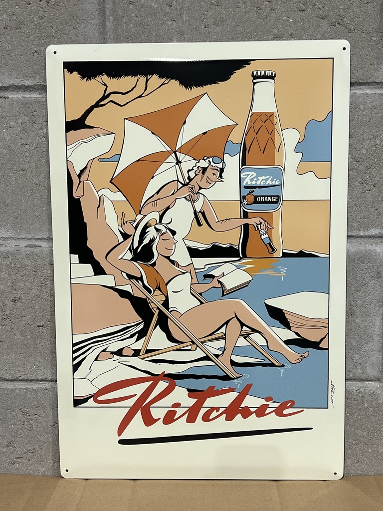 Advertising board Orange